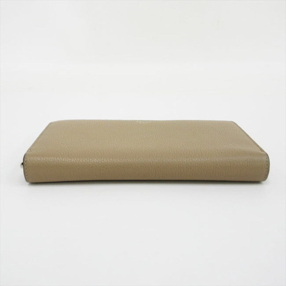 Celine Wallet Around Leather Beige Zip - Picture 3 of 9